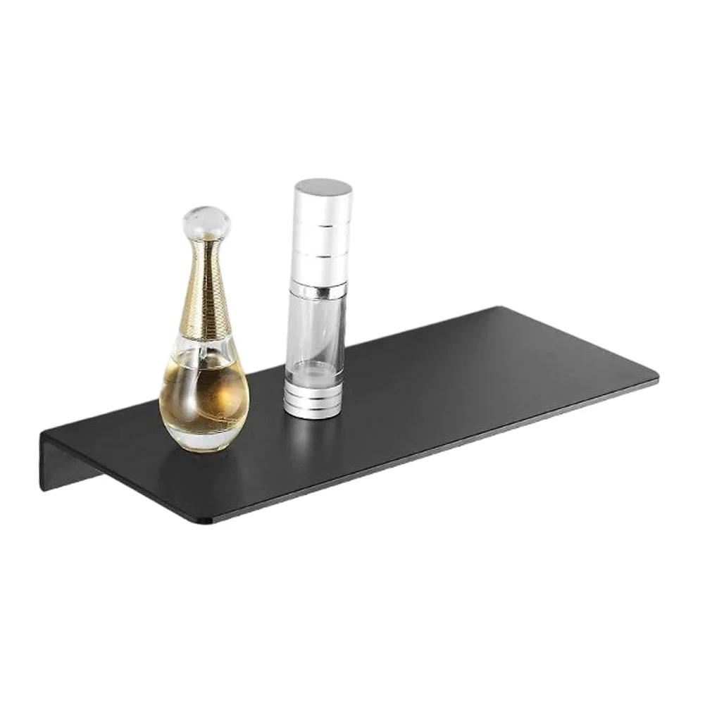 For Mini Floating Shelf for Wall Display Small Aluminum Storage Rack for Collectibles Suitable for Multiple Room Types