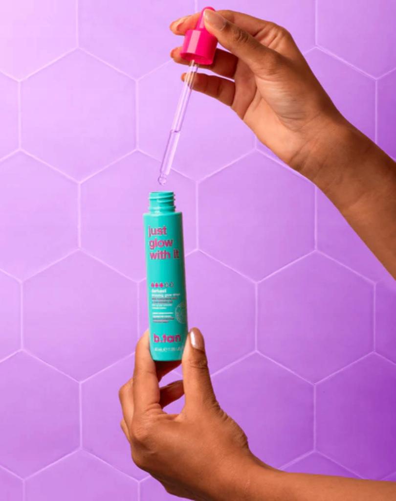 B.Tan Just Glow With It Krople Samoopalające 40Ml