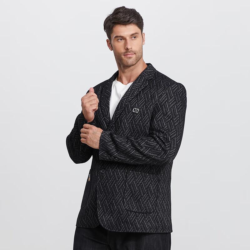 Dibinze Men's Plus Size Casual Blazer