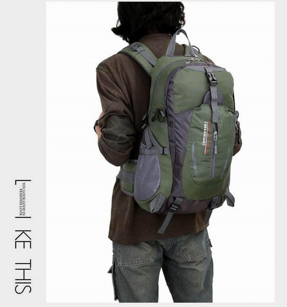 Motorcycle Backpack, Mountaineering Backpack, Lightweight, Large Capacity, Water Repellent, Rucksack, Outdoor Bag, Rucksack, Travel, Hiking,