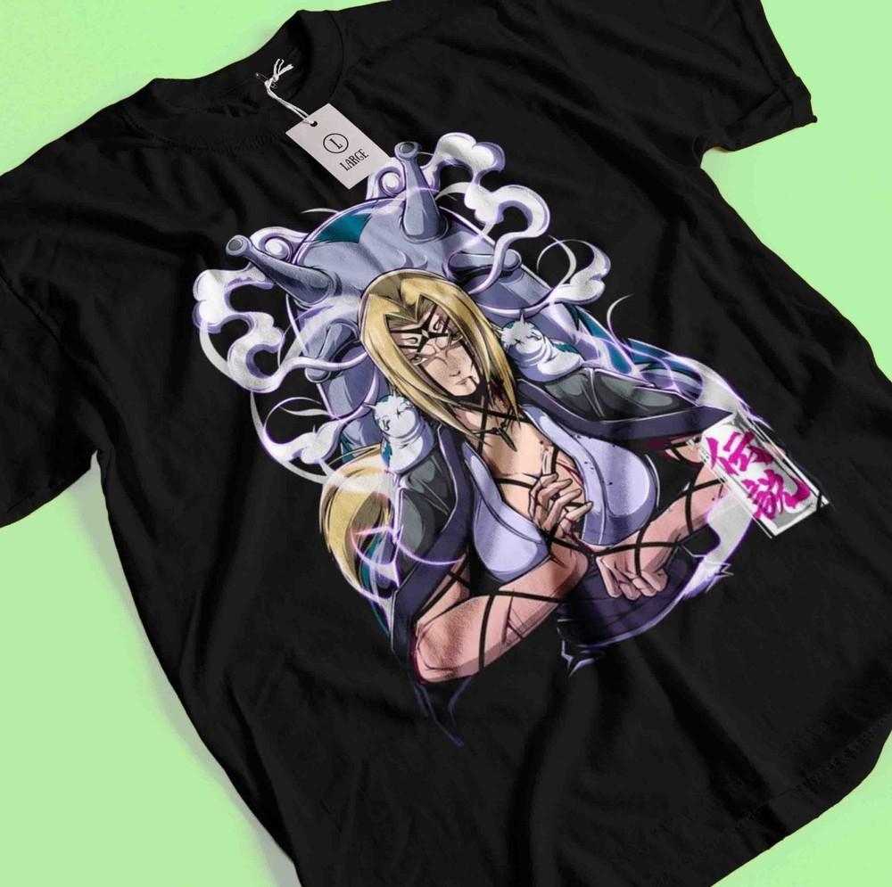 

Цунаде Футболка Наруто Футболка Джирайя Футболка Мадара Какаши Итачи Учиха Рок Ли L