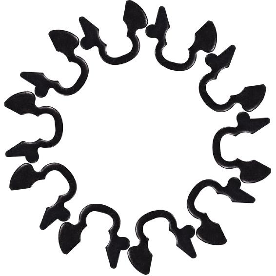 4l60e 4l80e For Chevy Silverado Shift Cable Clip Chevrolet Tahoe Impala GM GMC Sierra Gearbox Transmission Shifter Cable Retainer Clips E-Clip Metal