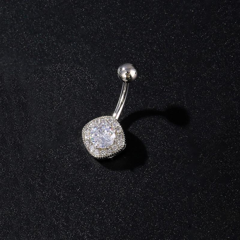 1Pcs Butterfly-shaped stainless steel belly button stud and belly button ring for abdominal piercing jewelry