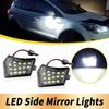 2Pcs White Light LED Welcome Lamp for Suitable for Volvo S60 S80 V50 V70 XC70 XC90 Jaguar XJ