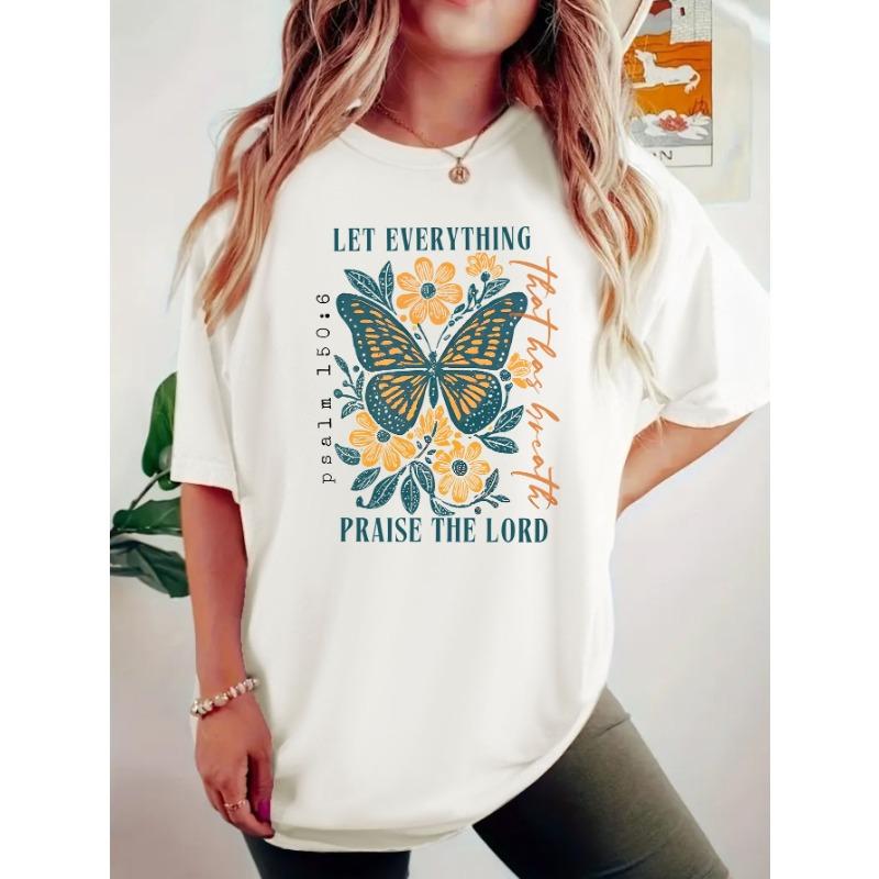 

Женская летняя футболка с круглым вырезом и принтом в стиле бохо XXL белый