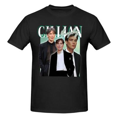 Unisex Cillian Murphy Modny T-shirt Streetwear Bawełniane T-shirty