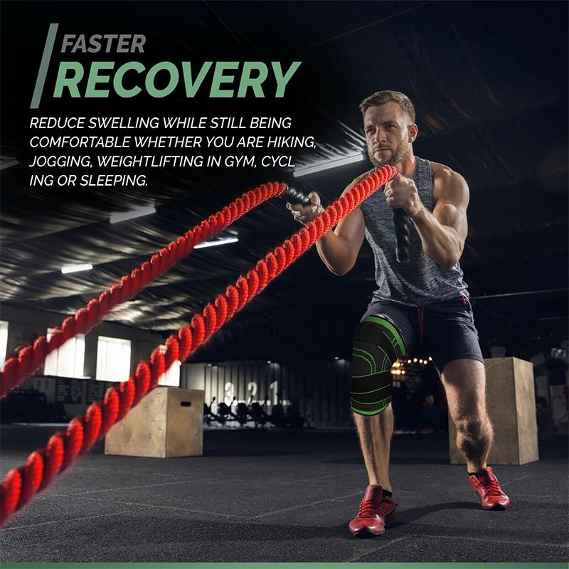 Knee Support Brace Compression Strap Sleeve Sports Protector Ligament Adjustable