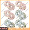 2Pcs Floral Scroll Frame Split Rail Cover Adjustable Embroidery Hoop Frames Cover Universal for Scroll Rods