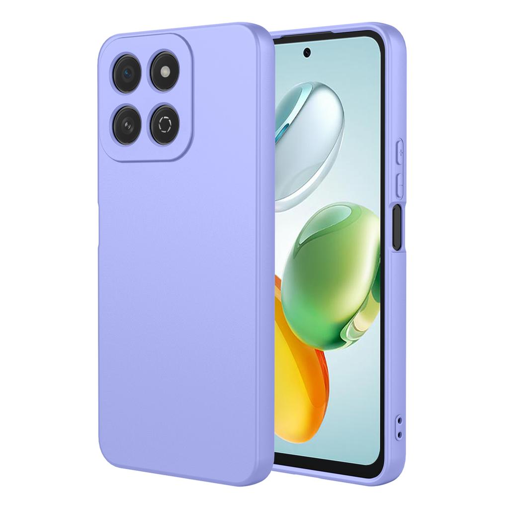 New Plain Flexible Liquid Silicone Case For Honor 200 smart X7C Protective Cover Bumper Coque Capa Shell Fundas