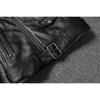 Chinese Size Real Cowhide Coat Genuine Leather Clothes Men's Motorcycle Skull Motorcycle Riding Jacket Autumn