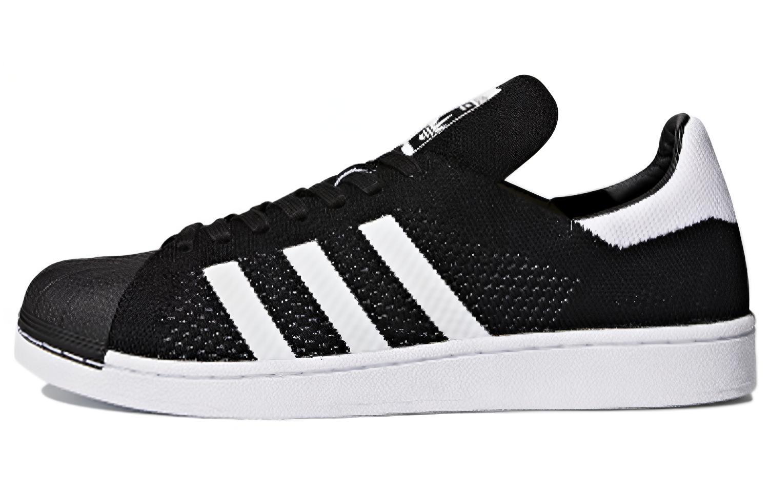 Adidas Originals Superstar Primeknit  Black White  BY8706 41⅓