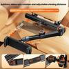 Telescopic Car Rear Pillow Phone Tablet Holder 2-Section Folding Headrest Bracket