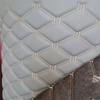 100x155cm Tessuto Trapuntato Ecopelle Ricamo Tessuto per Rivestimenti Tetto Auto Comodino Pelle Porta Spugna Bordatura Decorazione