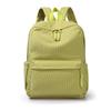 Spring Corduroy Small Backpack Female New College Student Backpack Casual Versatile Large Capacity Travel Backpack