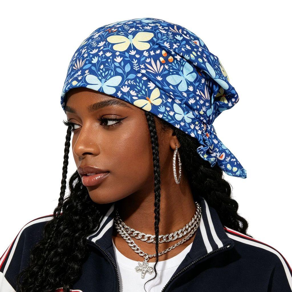 Pirate Hat For Women Summer Cotton Foldable Windproof Stylish Headgear
