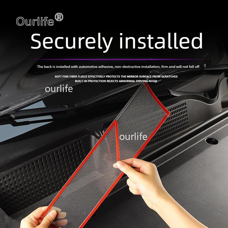 For Mazda CX-6e EZ-60 2026 2027 Front Hood Dust Cover Filter Proof Cover Intake Port Protective Accessories