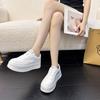 Fashion Explosion Muffin Platform White Shoes Women's 2025 Summer New Student Versatile Height Increase Casual Sports Shoes