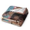 Pătură Pufoasă Malachi Bartons Copii Pătură Subțire din Flanelă Pentru Canapea Scaun Design Super Moale Calitate Cearșaf de Pat Cadou de Ziua de Naștere