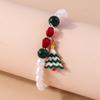 Christmas Tree Elk Xmas Bracelet Elk Santa Claus Hand Chain Exquisite Christmas Jewelry  Girl