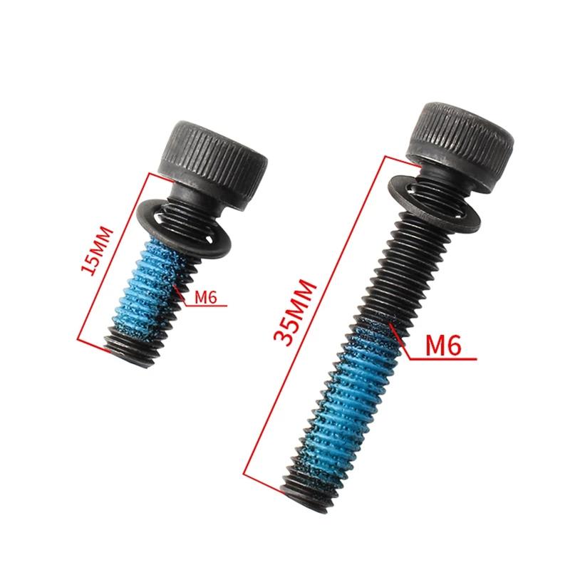 Cycling Bike Parts Road Bicycle MTB M6*18/35mm Screw Bolts Brake Screws Adapter Screw Brake Adapter