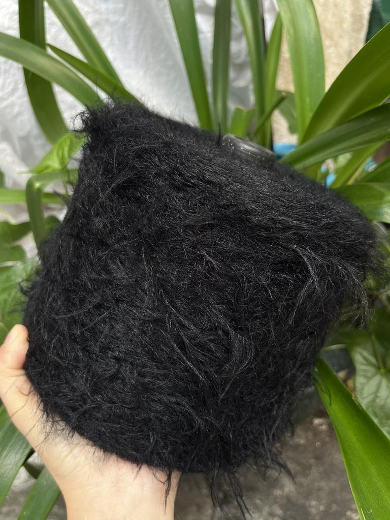 500g Long Fur Imitation Mink Yarn Thread Super Soft Skin Friendly Does Not Shed Hair Hand Wove Scarf Warm Sweater Woven Yarn