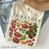 Tomatenhemd Comfort Colors®, Fruithemd, Botanisches Hemd, Cottagecore Kleidung Veganes Hemd, Gartenhemd, Gemüsehemd, Ästhetisches Hemd