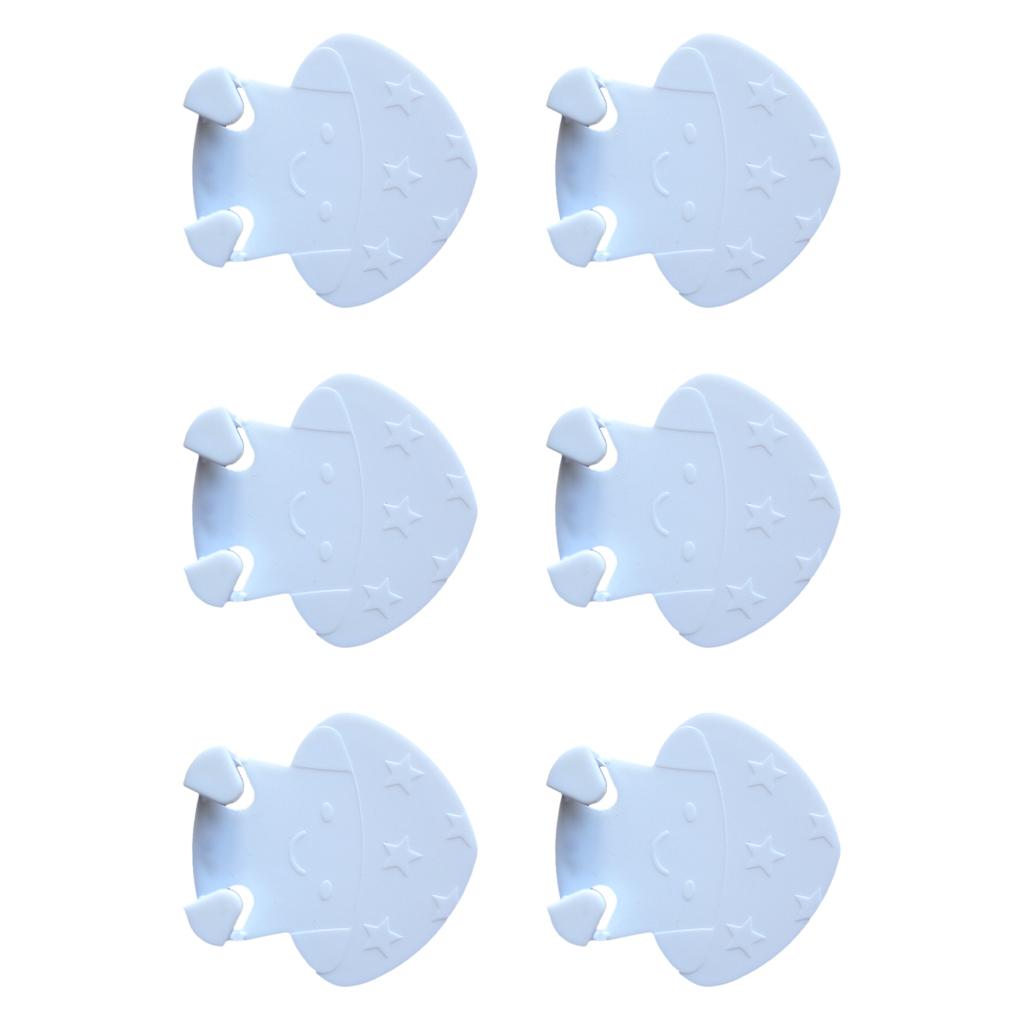 

6 шт. розетка для вилки питания крючок стойка держатель вешалка домашний декор настенный органайзер белый