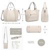 Guccio Italy Tote Bag with A4 Laptop Shoulder PU For Work or Casual Perfect for and Italy 171077 Featured in Magazine Pochette, & Storage, Strap,