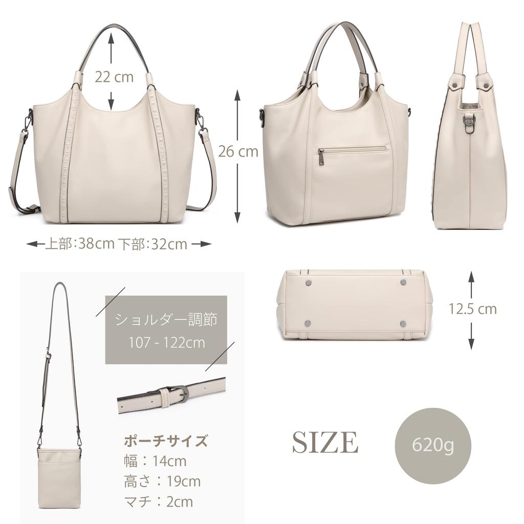 Guccio Italy Tote Bag with A4 Laptop Shoulder PU For Work or Casual Perfect for and Italy 171077 Featured in Magazine Pochette, & Storage, Strap,