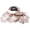 1pc Sparkling Pleated Fabric Cloud Bubble Grip Clip for Women's High-end Feeling, Large Shark Clip Hair Accessory