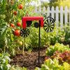 Wind Spinner Durable Weather-Resistant Green Tractor Windmill with Rotating Wheels for Garden Patio Lawn Outdoor Decor Farmhouse Style Gift for