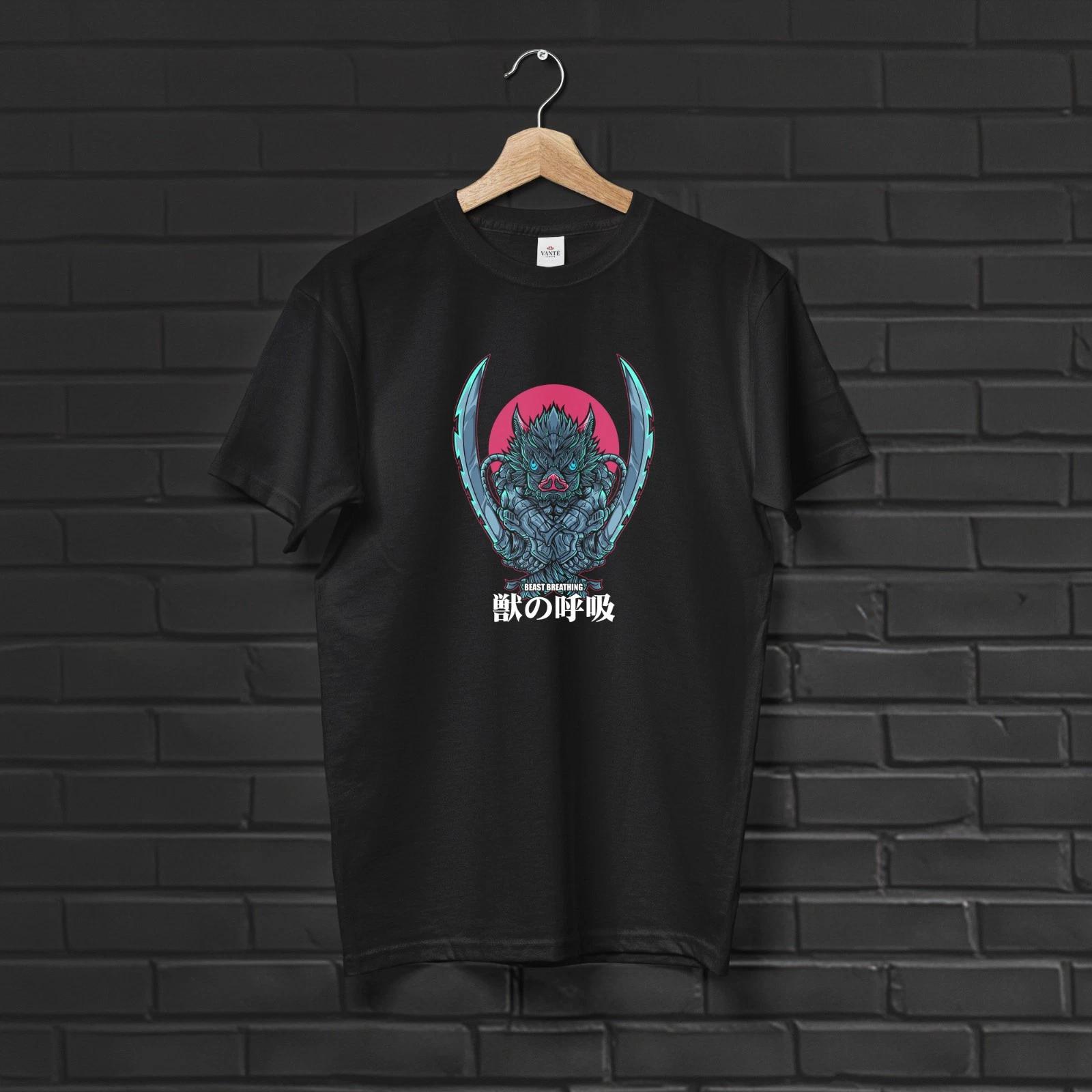 Black Clover T-Shirt, Asta Demon-Slayer Graphic Tee, Black Bulls Squad Shirt S
