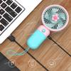 USB Mini Wind Power Handheld Fan Convenient And Ultra-quiet Fan High Quality Portable Student Office Cute Small Cooling Fans