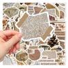 52 Retro Waterproof Stickers for Notebooks, Phone Cases, Water Bottles, Computers, and iPads - Perfect for DIY Decoration