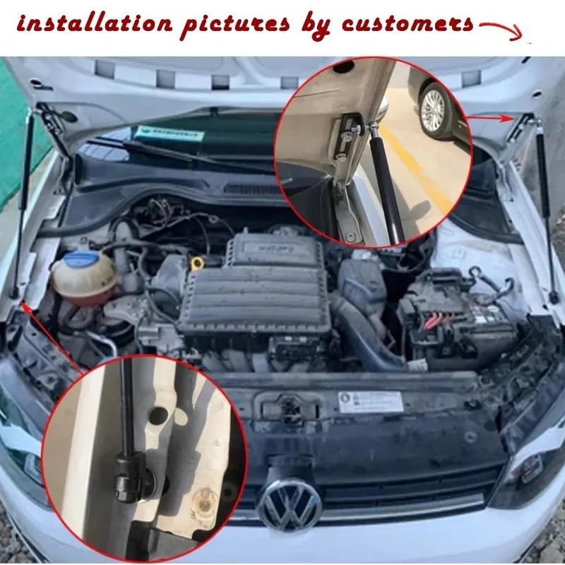 Hood Damper for Volkswagen VW Polo MK5 2011-2017 Gas Strut Lift Support Front Bonnet Modify Gas Springs Shock Absorber