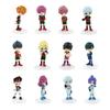 6pcs/set BLUE LOCK Isagi Yoichi Anime Figure Toys Collection Animation Model Cute Version Doll Desktop Ornaments