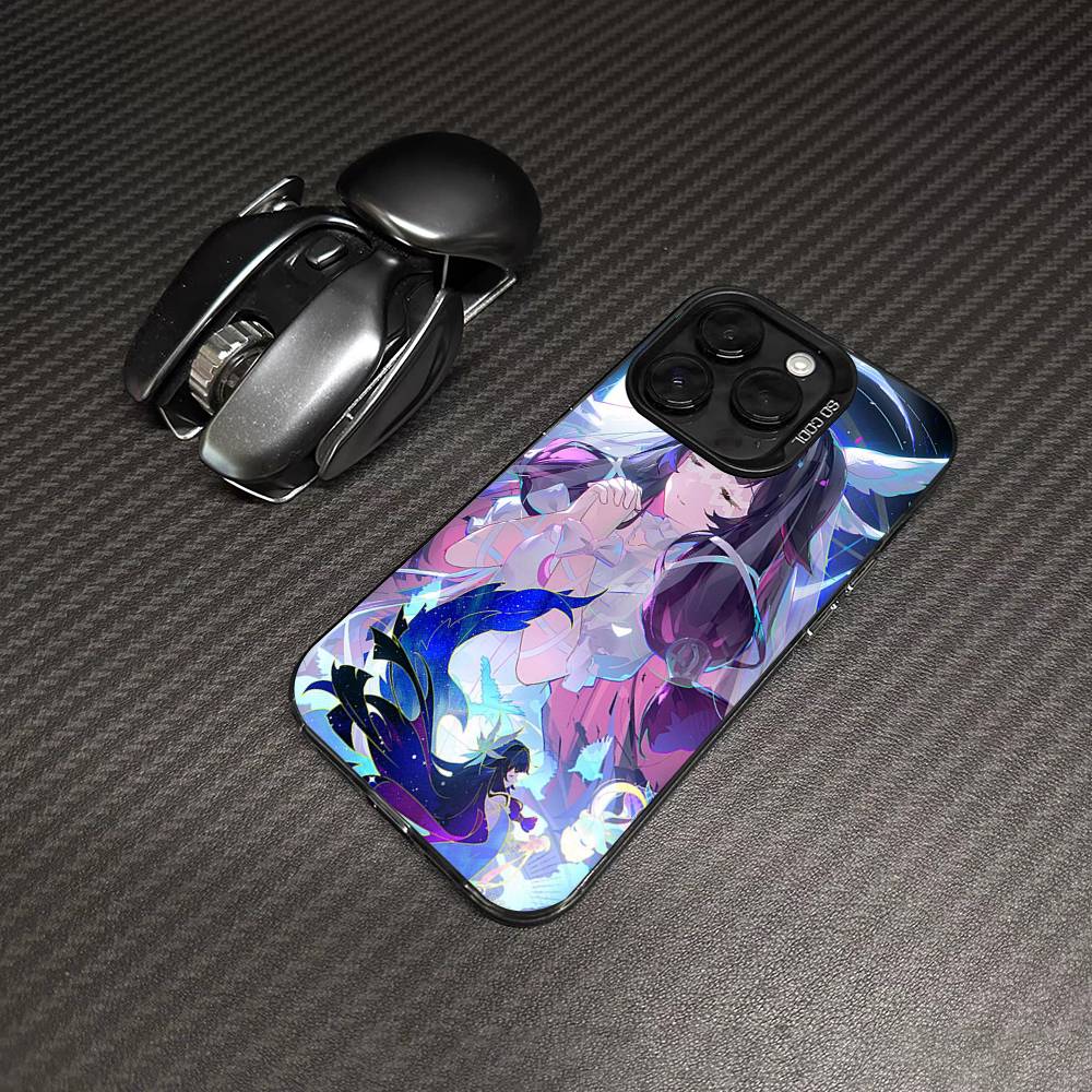 Genshin Impact Columbina Phone Case For IPhone 17 16 15 14 13 12 11 Pro Max Plus Color Silver Cover
