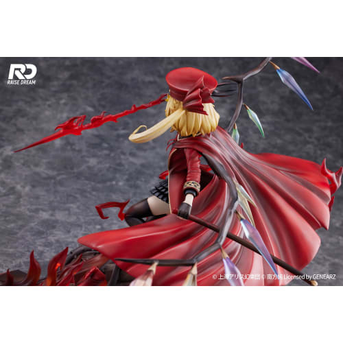 Raise Dream Touhou Project Flandre Scarlet Military Uniform Ver. Illustration by Jun Minami 1/6 Scale Painted Complete Figure