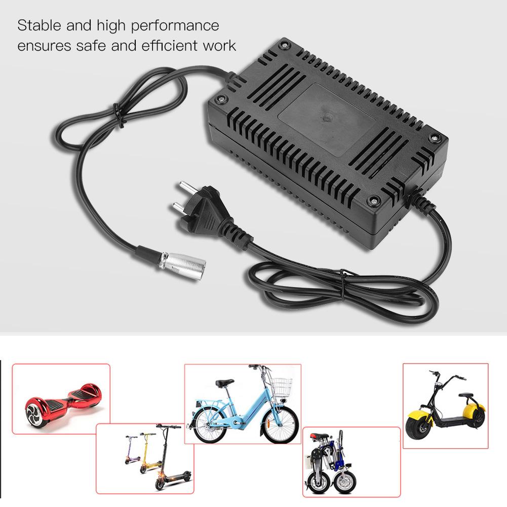 Battery Intelligent Charger for Electric Bicycle Scooter XLR Connector