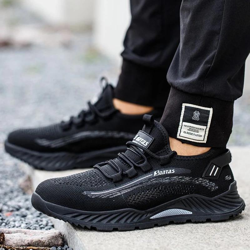 Men's Casual Sneakers Comfortable Male Shoes Lightweight Breathable Without Leather On Clearance Cheap Liquidation Size 9 Sale