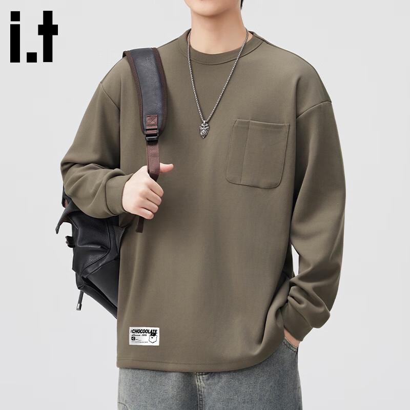 

CHOCOOLATEit Men s Loose Fit Crew Neck Casual Sweatshirt XL