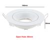LED Downlight Recessed Ceiling Downlight  Socket Holder Dimmable Downlight LED Spot Light Spot Round Metal Satin GU5.3 GU10 MR16