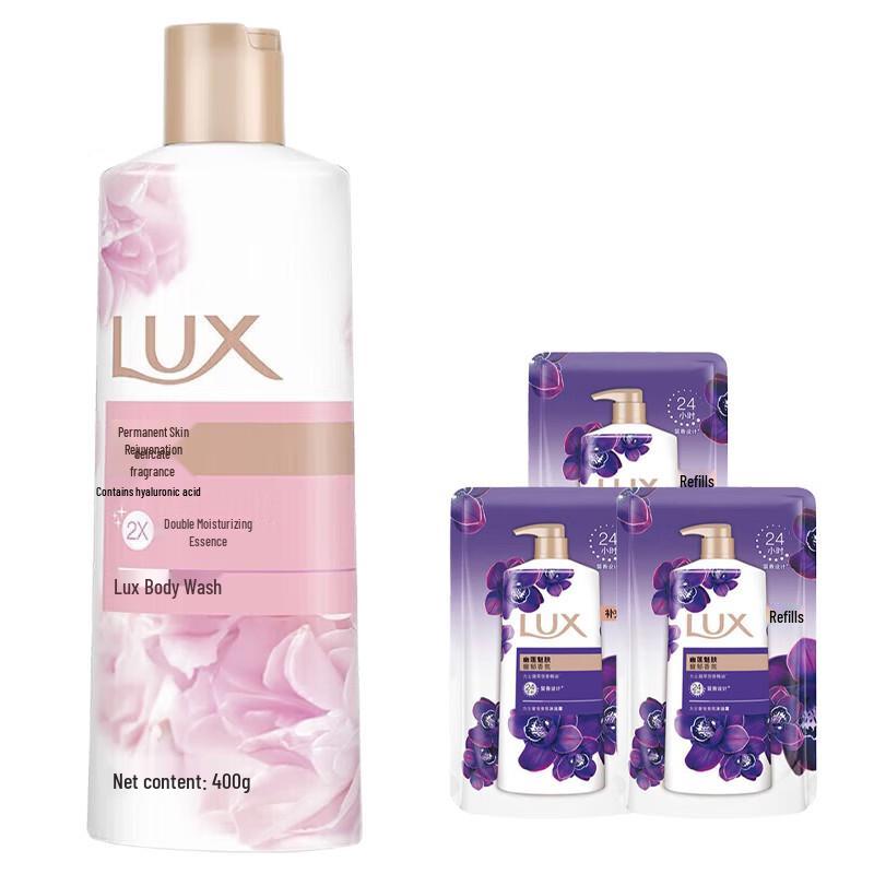 

LUX Scented Moisturizing Shower Milk Set