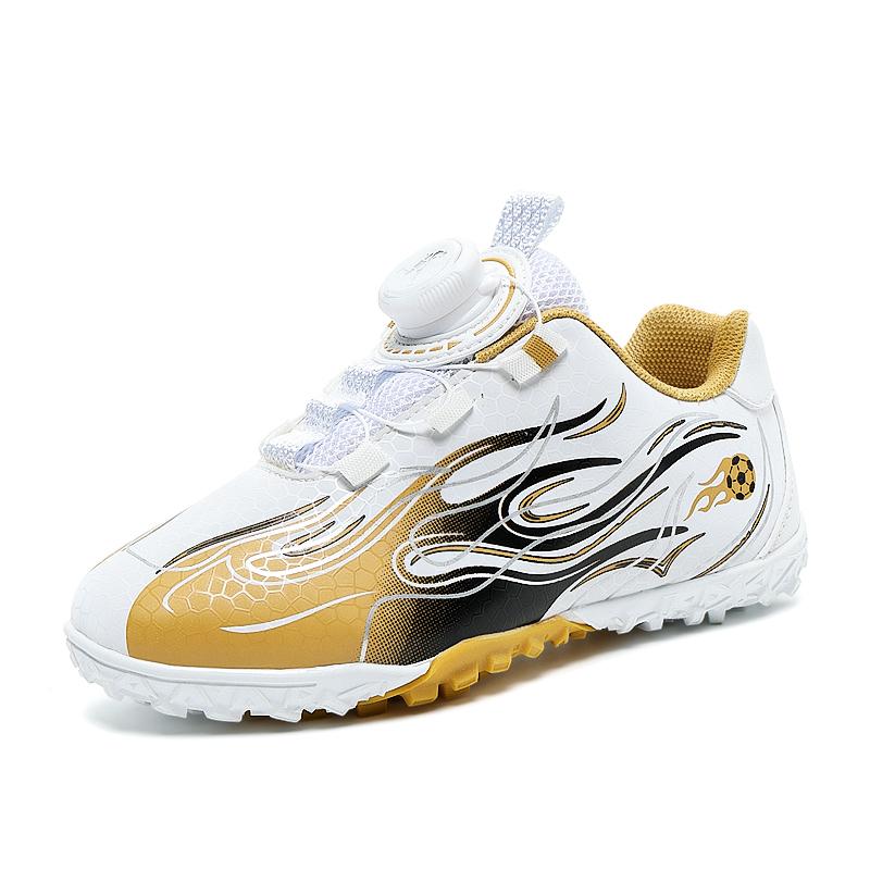 Barn Fotballstøvler Torv Barn Klosser Gresstrening Fotballsko Gutter Jenter Profesjonelle innendørs fotballsko Sklisikker utendørs Futsal Fotballsko