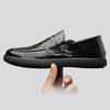 Solid Color Business Casual Shoes for Men Spring Autumn Fashion Leather Shoes Male Soft Sole New Designer Loafers Man