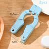 2Pcs Multi Bottle Opener Plastic Can Opener Water Bottle Gripper Jar Lid Remover Pull Tab Soup Outdoor Tableware