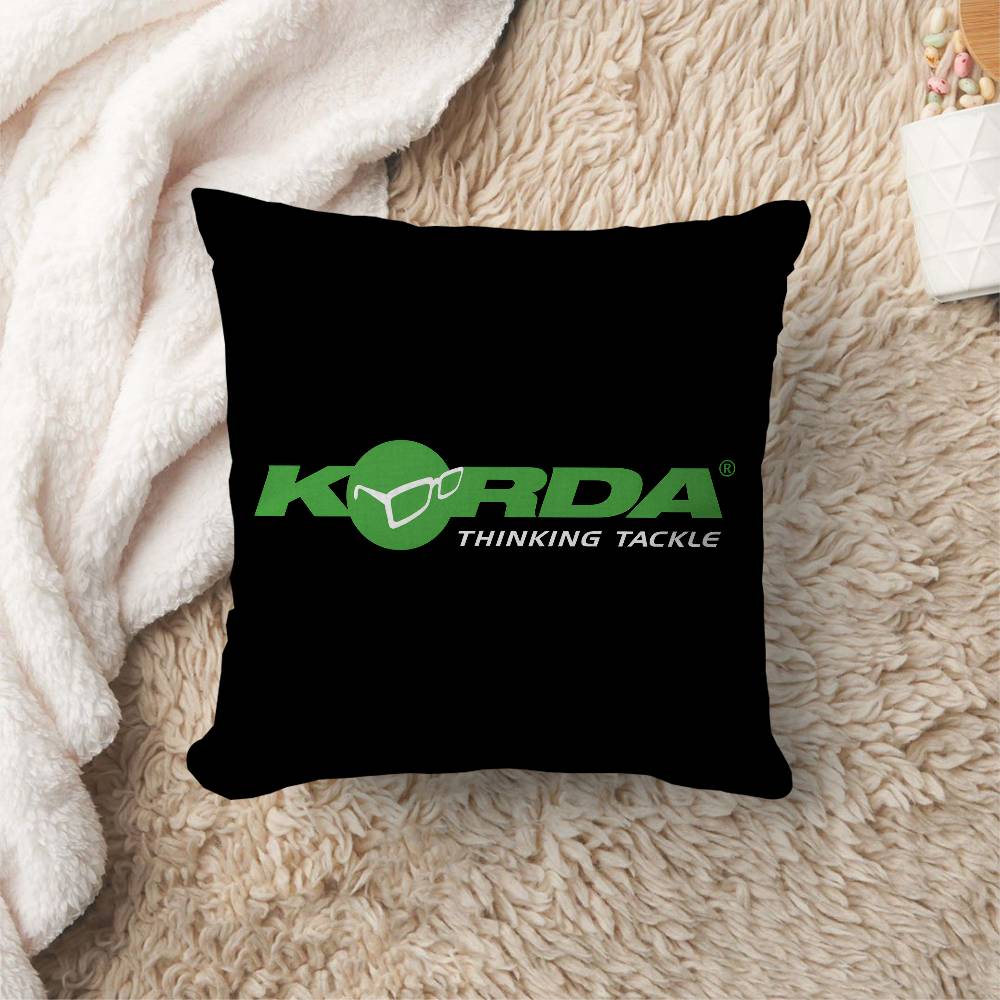 KKorda Fishing Logo Personalized Picture Text Home Decorative Pillows Household Gifts Xcm