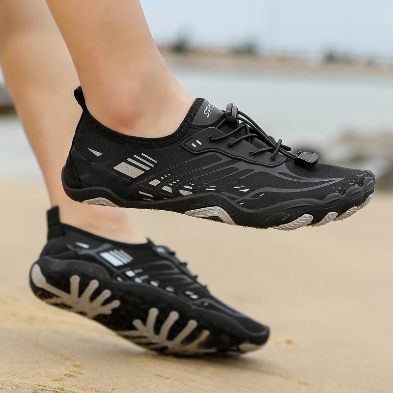 Quick Dry Aqua Shoes for Men Summer Beach Wading Shoes Women Water Sports Shoes Elastic Non-slip Water Footwear Upstream Sneakers