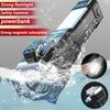 New 5W Multi-Function Flashlight LED Lights ABS Car Safety Hammer Flashlight USB Charger Outdoor Family Camping Searchlight