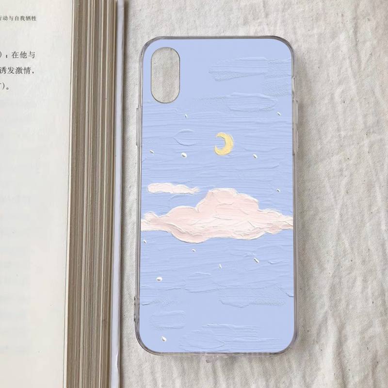 Art Oil Painting Phone Case for iPhone 11 12 13 Mini Pro Max 8 7 6 6S Plus X 5 S SE 2020 XR XS 10 case